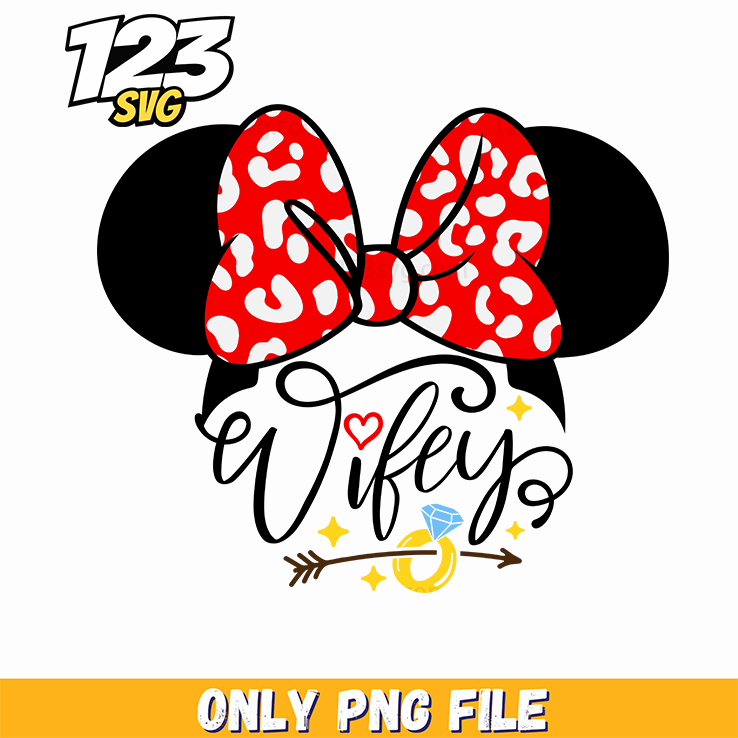Wifey Minnie Valentine PNG, Minnie Valentine PNG free, Minnie Valentine PNG download