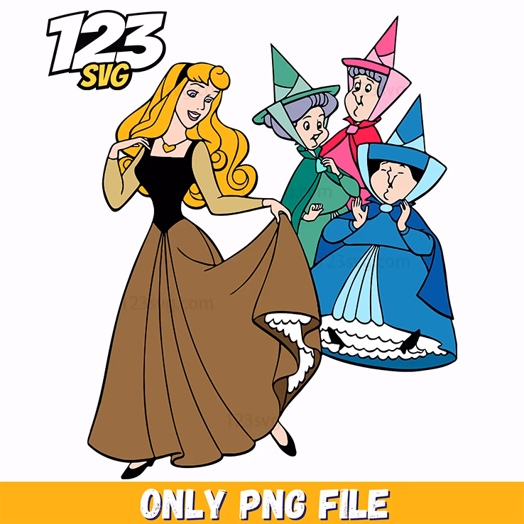 Aurora with Fairies PNG, kpop manhwa png, huntrix png