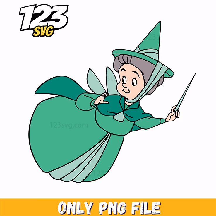 Fauna Flying Fairy PNG, kpop cartoon png, halloween png