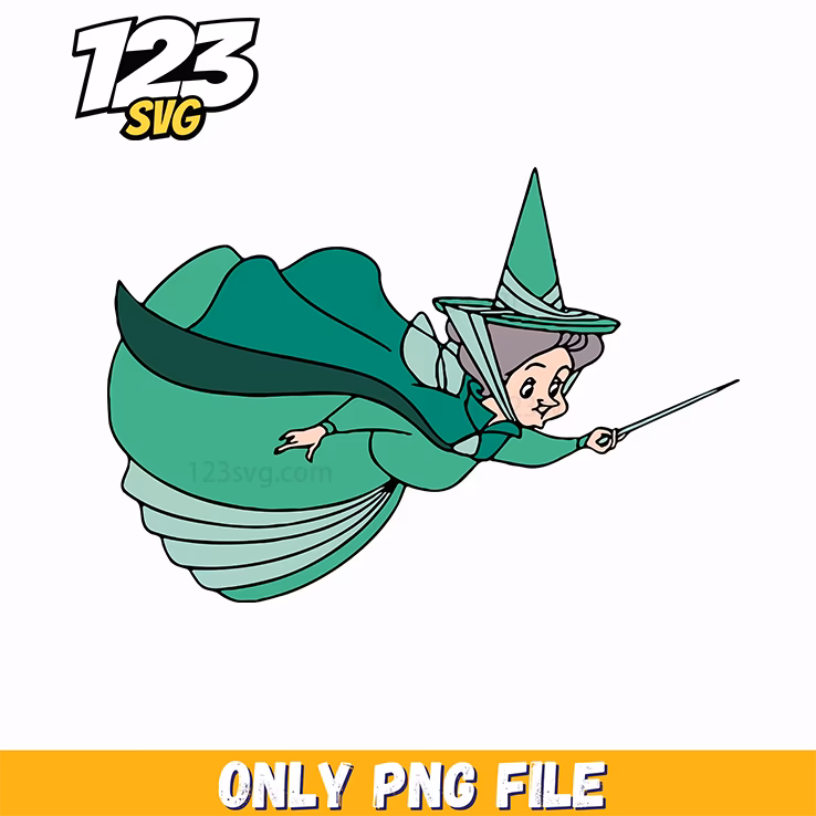 Fauna Magic Fairy PNG, Halloween fairy png, Halloween fairy characters png