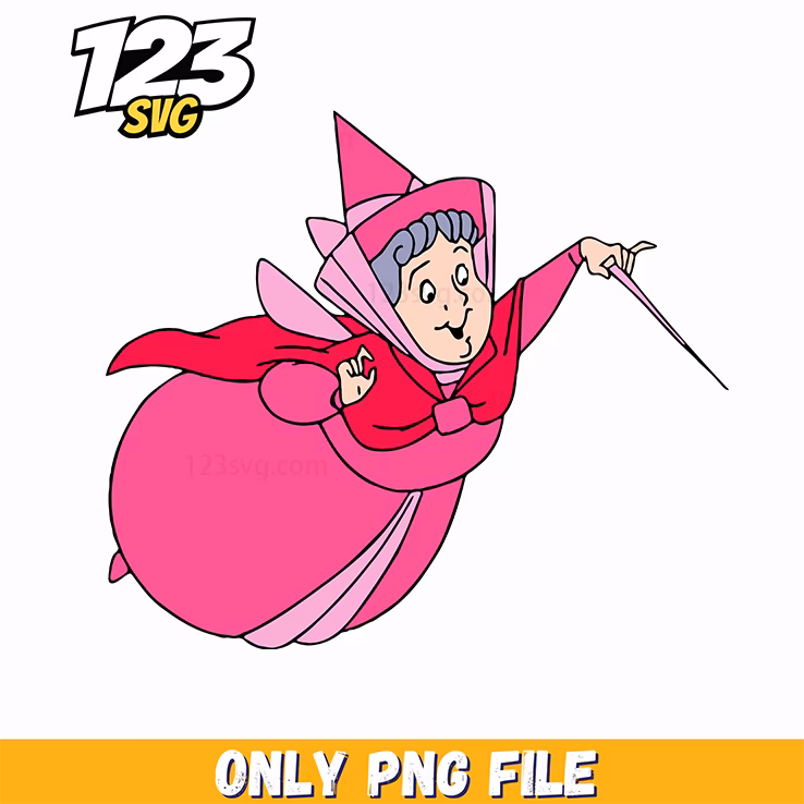 Flora Pink Fairy PNG, kpop band mascot png, pink huntrix logo png