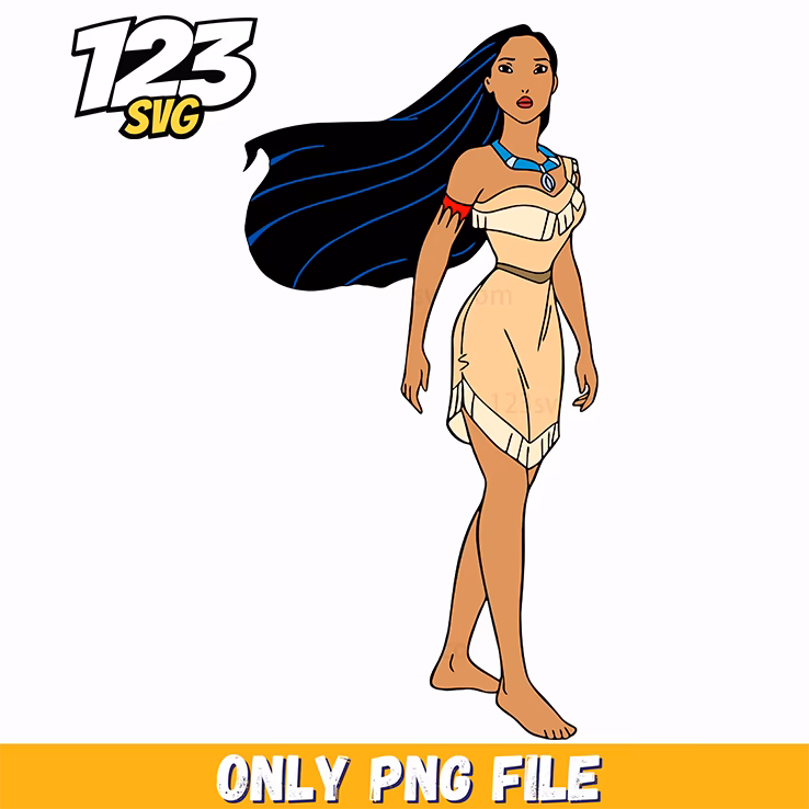 Pocahontas Standing Wind PNG, kpop cartoon png, korean cartoons png