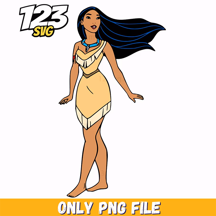 Pocahontas Wind Pose PNG, kpop cartoon png, halloween pumpkin png