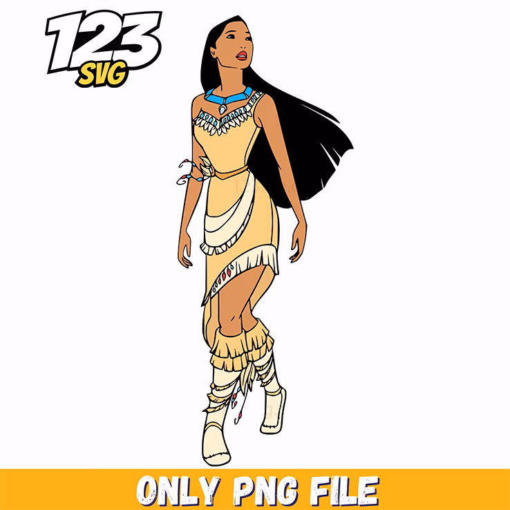 Pocahontas with Raccoon PNG, kpop cartoon png, kpop band mascot png