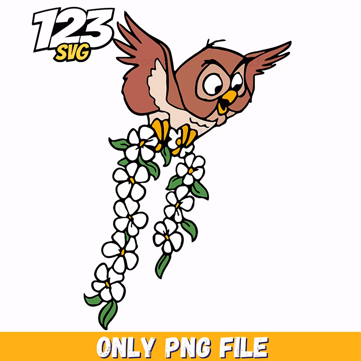 Sleeping Beauty Owl PNG, korean cartoon png, korean cartoons png