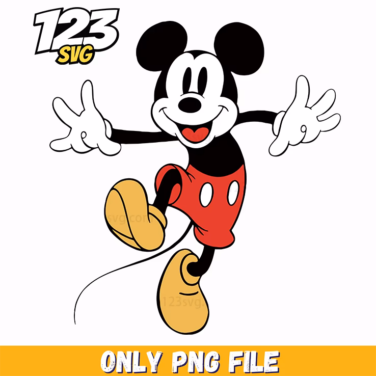classic mickey mouse cartoon png, classic mickey png, mickey mouse friends png