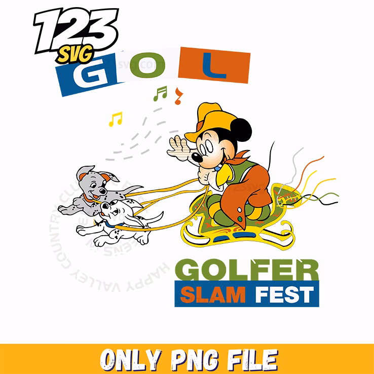 goofy golfer png, free goofy golfer transparent, goofy golfer clipart
