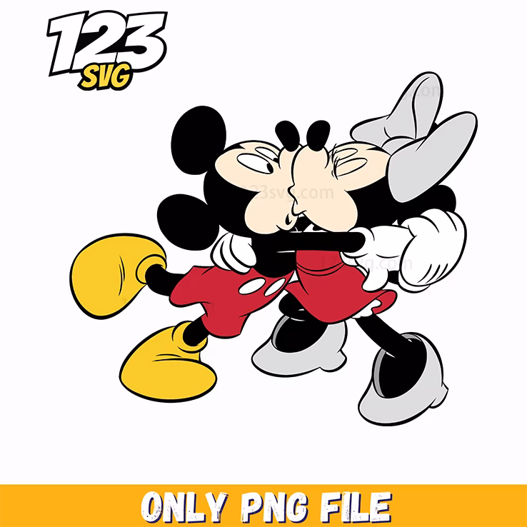 mickey kiss png, minnie mickey kiss png, mickey mouse kiss me valentine