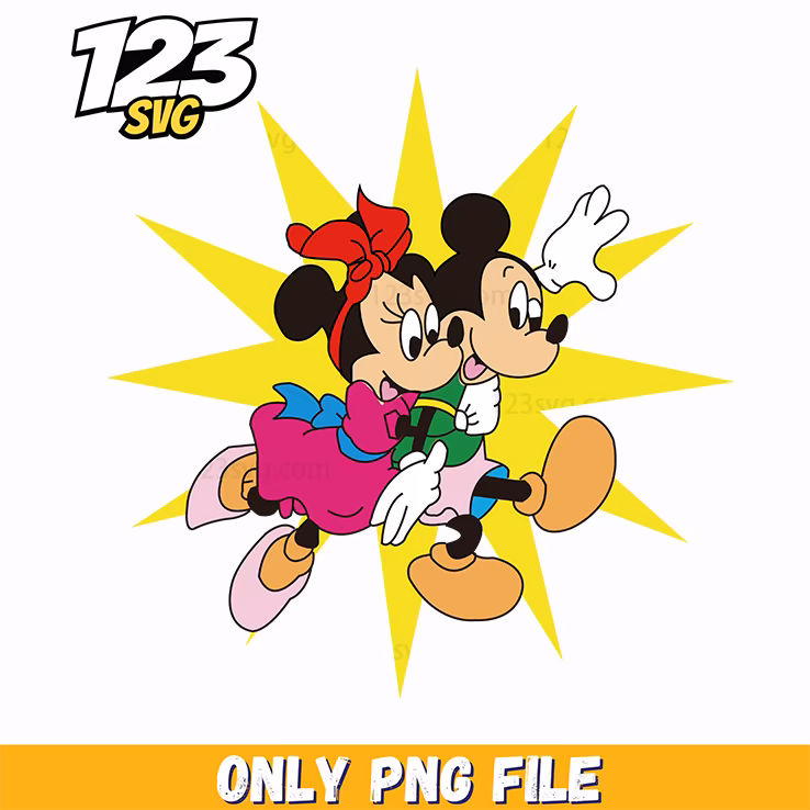 mickey minnie retro png, minnie mouse retro christmas png, mickey and minnie mouse retro framed png