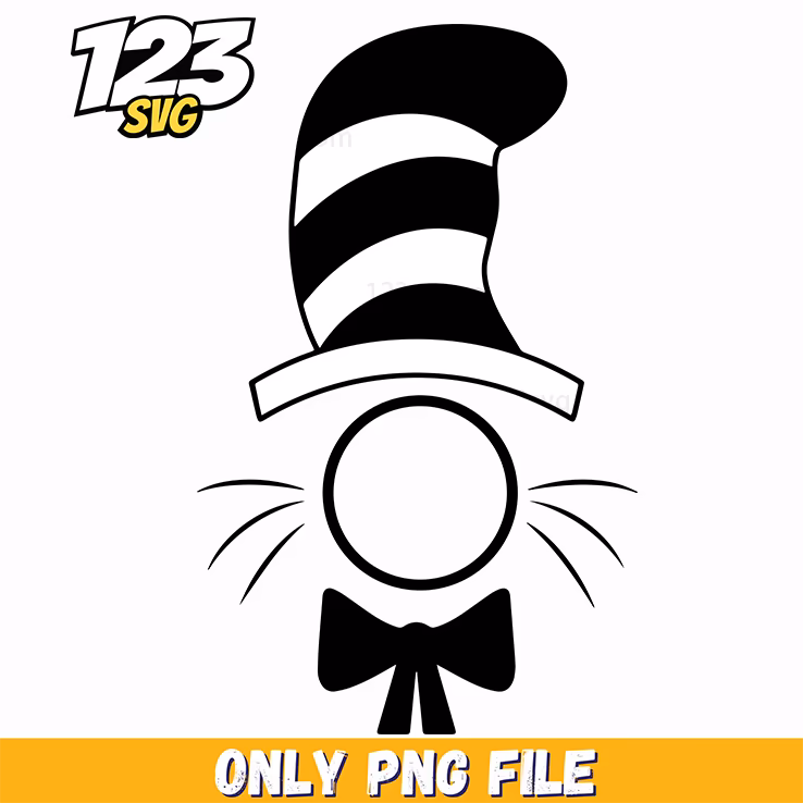 cat hat silhouette dr seuss png, hello kitty svg design, wicked quotes png