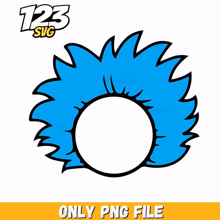 cat in the hat hair circle frame dr seuss png, kpop hunter cat png, kpop hero png