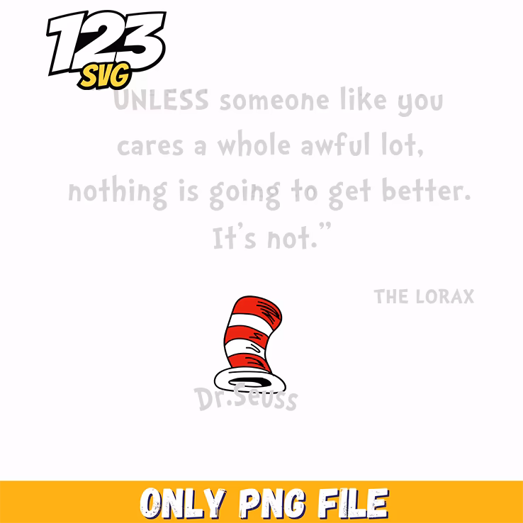 lorax unless quote dr seuss png, dr seuss characters png, christmas png