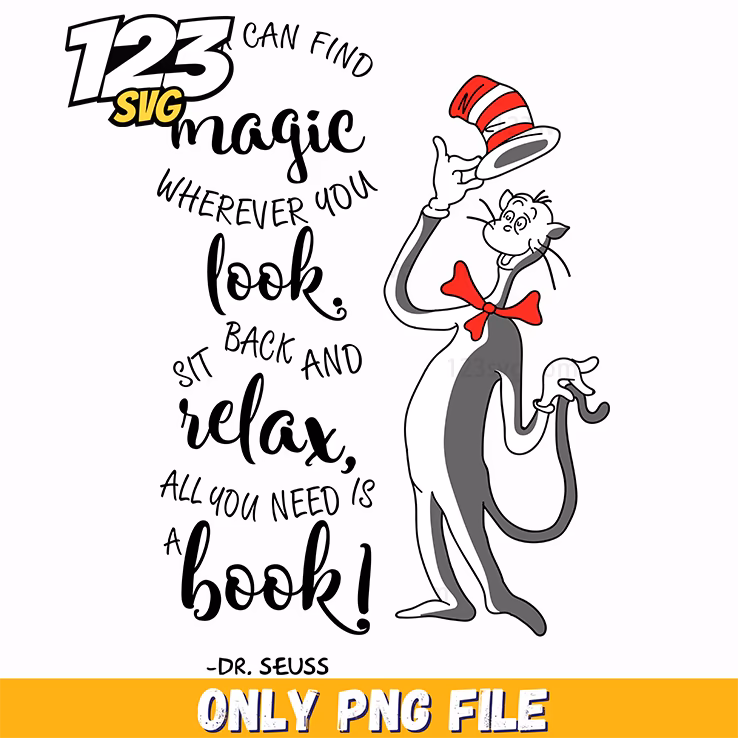 magic wherever you look dr seuss png 2, dr seuss everywhere you look, everywhere you look dr seuss