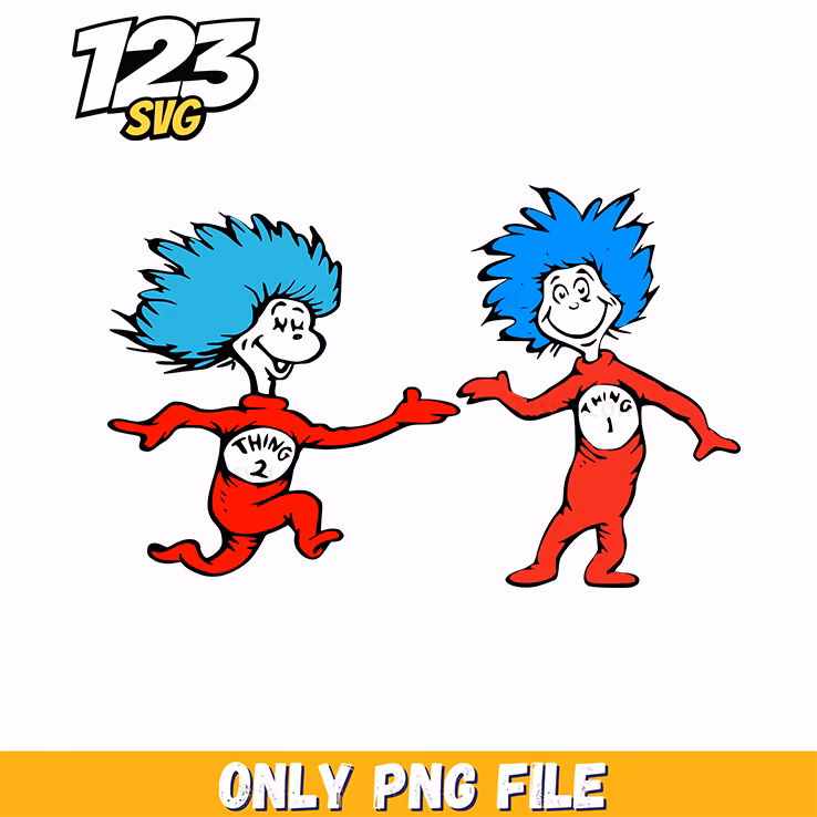 thing 1 and 2 flying characters dr seuss png, disney castle design png, girly disney castle design png