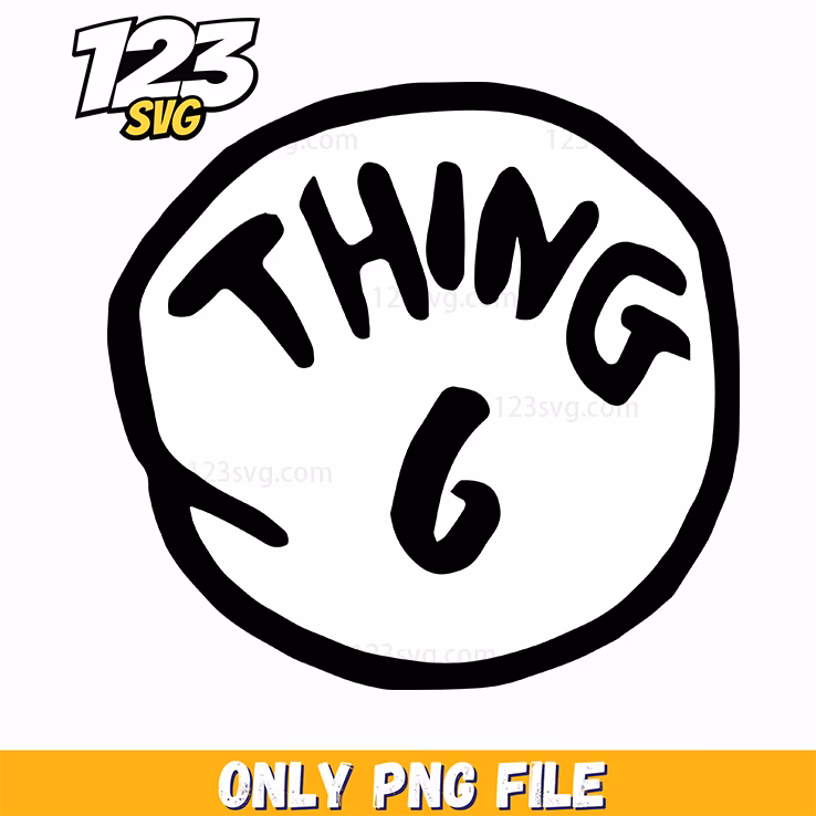thing 6 badge circle dr seuss png, dr seuss characters valentine's day png, dr seuss characters png