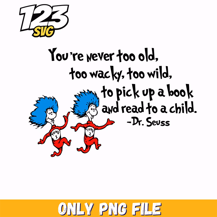 wacky wild reading quote png, funny quote png, good day to read a book png