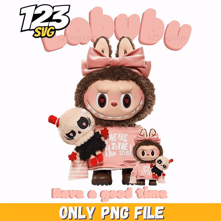 cute doll labubu png, all types of labubu png, cute and funny labubu png