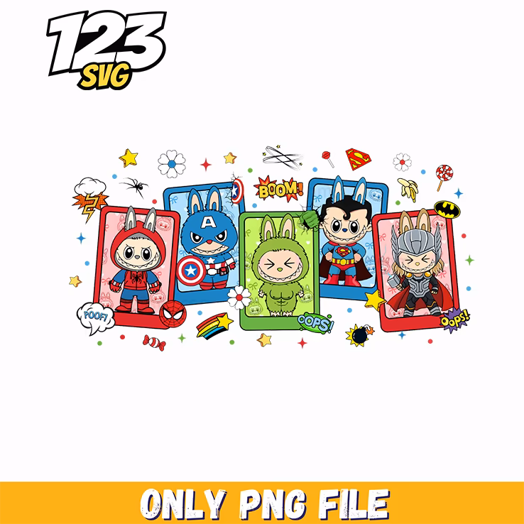 labubu tv characters png, labubu cute illustration png, all popmart characters png