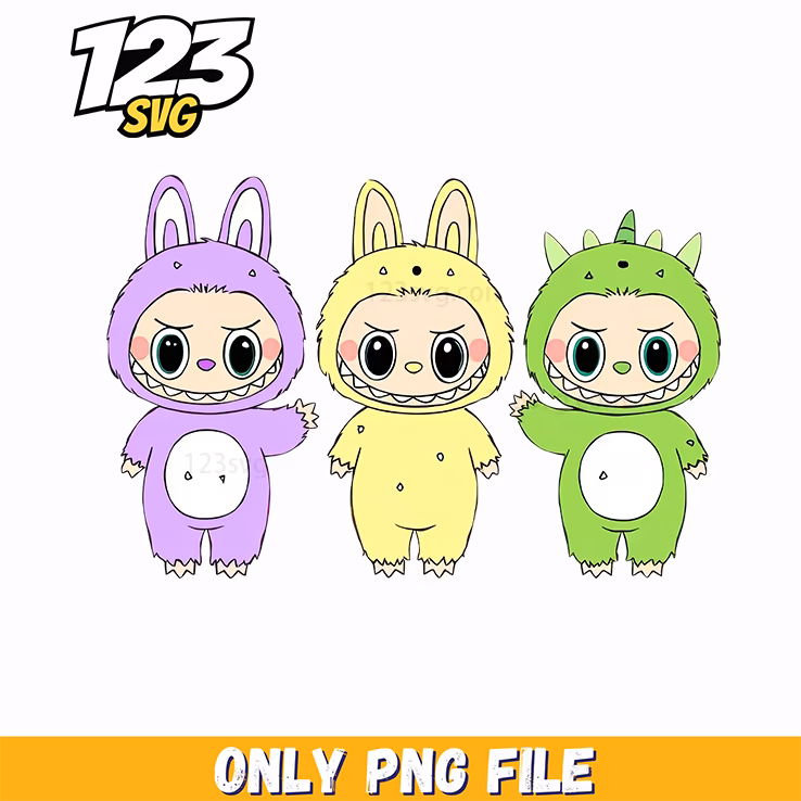 pastel labubu triplets png, labubu blind box png, labubu price png