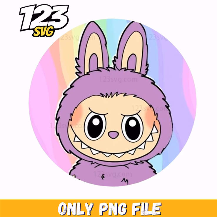 pastel rainbow labubu png, labubu blind box png, cartoon characters png