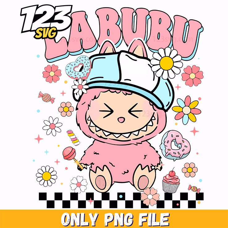 cute sleepy labubu png, labubu png, labubu sleepy png