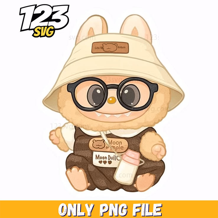 detective labubu png, detective labubu, labubu detective