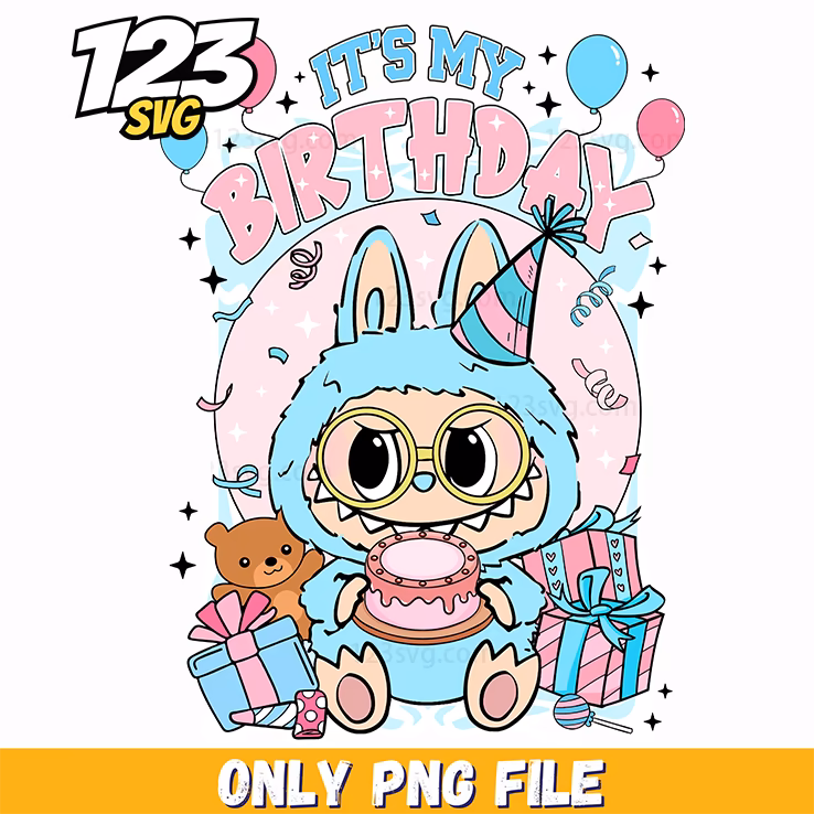 labubu birthday cupcake png, labubu birthday cupcake, labubu birthday png cupcake
