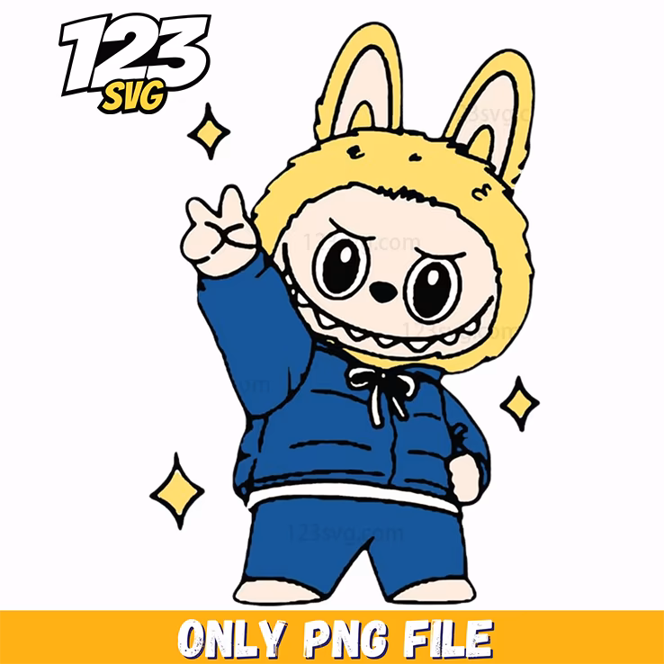 labubu blue hoodie kawaii png, kawaii blue hoodie anime, blue kawaii anime hoodie