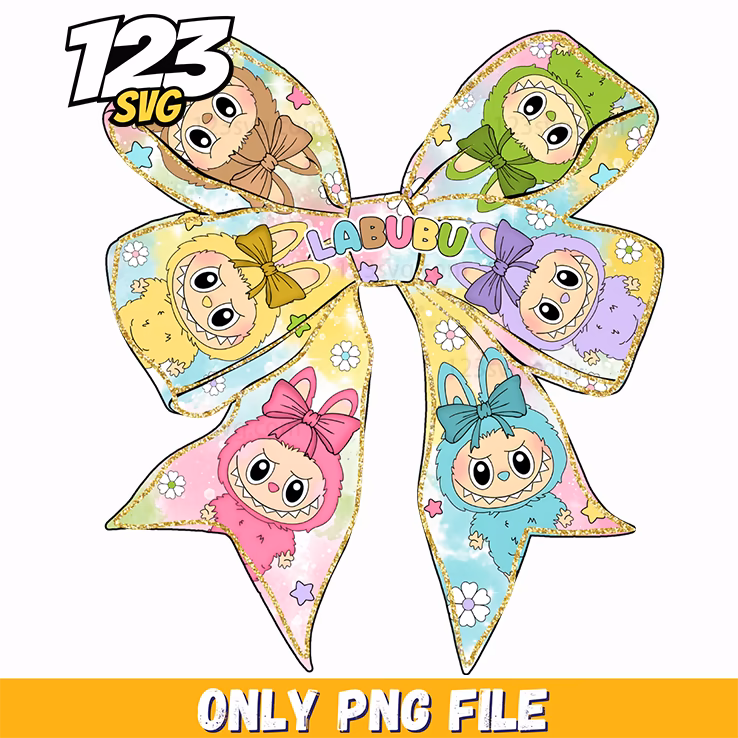 labubu bow bundle, kpop bows and accessories, bow and arrow labubu