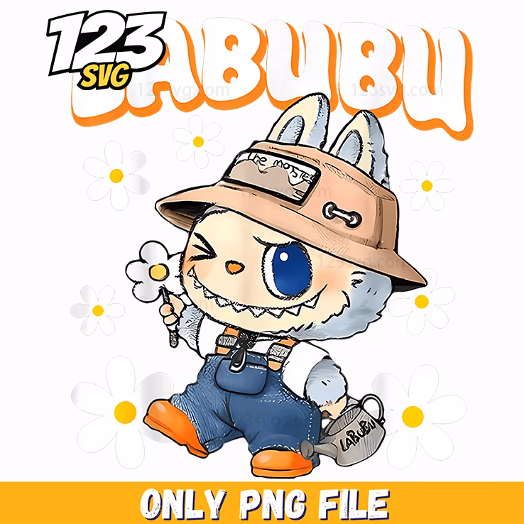 labubu farmer aesthetic png, rustic farm png, farm aesthetic png