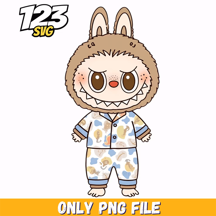 labubu pajamas png, labubu pajamas, labubu plushies