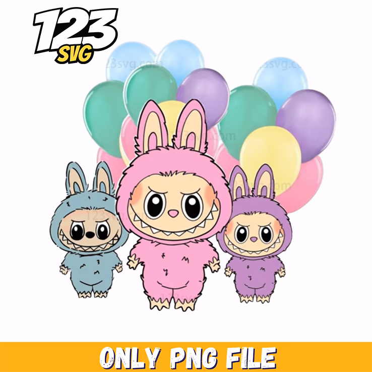 labubu pastel balloon party png, pastel balloon party decorations, pastel balloon party ideas