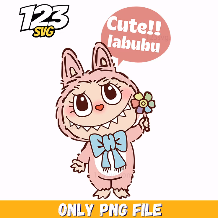 labubu pink bow aesthetic png, kawaii pink bow aesthetic, kawaii aesthetic bow png