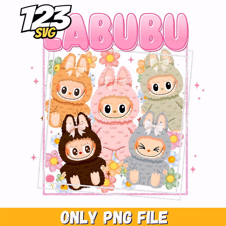 labubu poster collage png, poster collage maker, labubu poster collage
