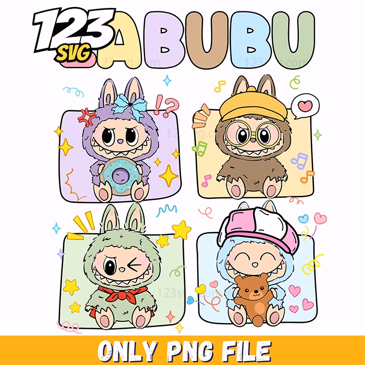 labubu scrapbook collage png, scrapbook collage ideas, scrapbook collage designs
