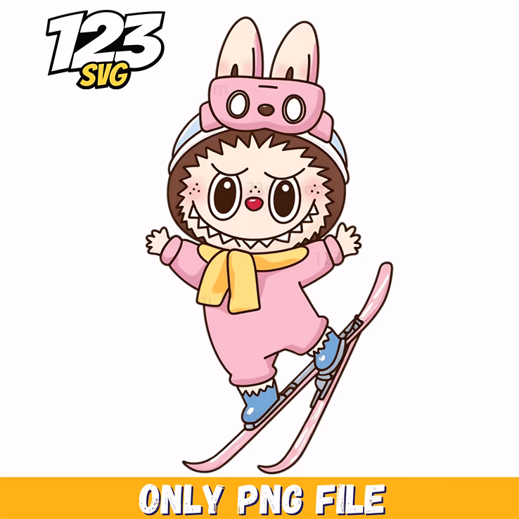 labubu ski png, ski vector png, ski icon png