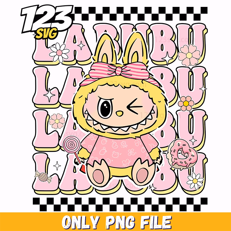 labubu strawberry pastel png, labubu strawberry pastel, labubu strawberry png
