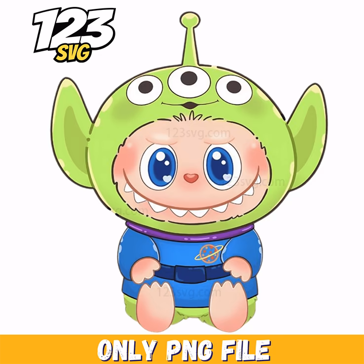 labubu toy alien baby png, alien toy png, baby alien toy