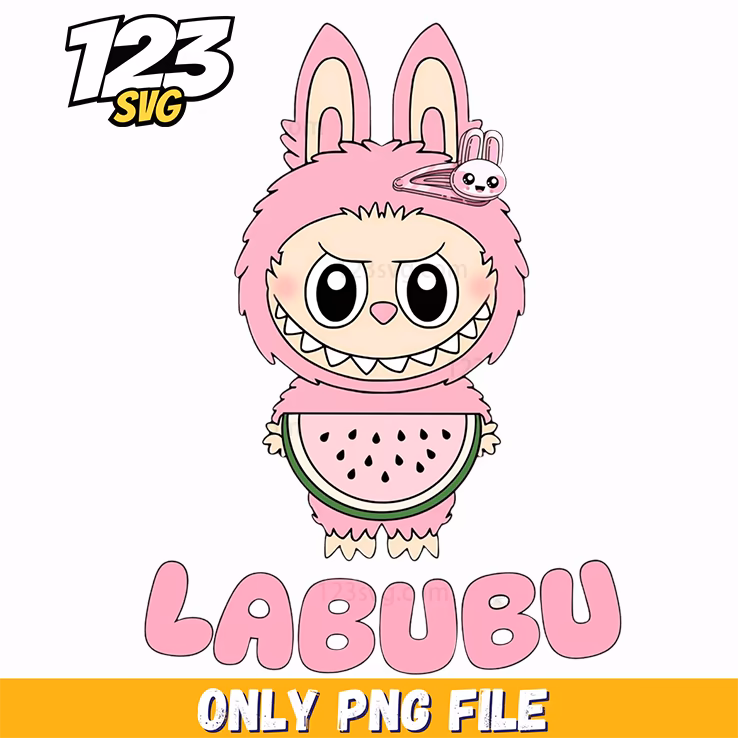 labubu watermelon kawaii png, kawaii watermelon png, kawaii watermelon labubu