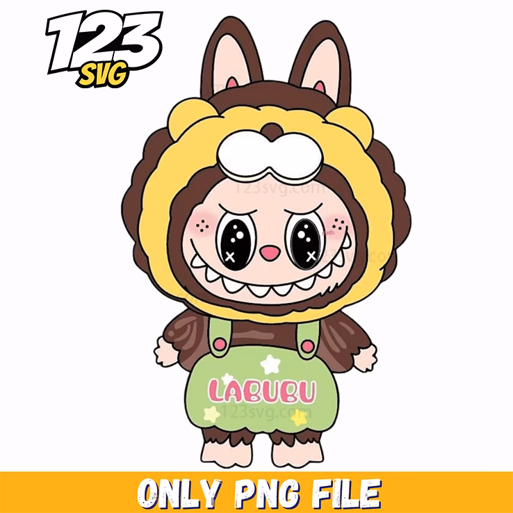 lion hoodie labubu png, labubu hoodies, labubu lion hoodie