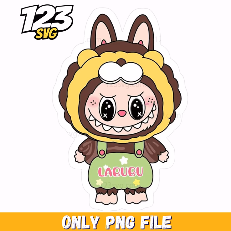 lion labubu png, labubu png download, labubu png transparent