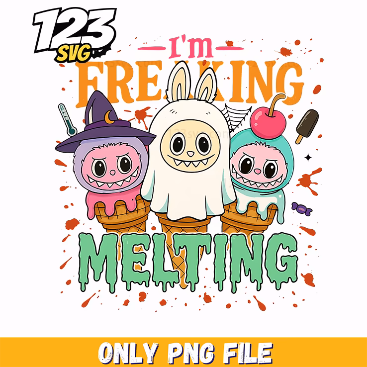 melting halloween spooky png, halloween spooky png, scary melting halloween png