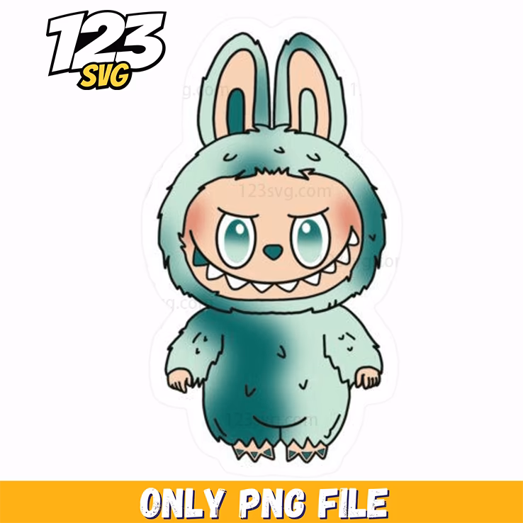 mint labubu png, labubu png transparent, labubu png download