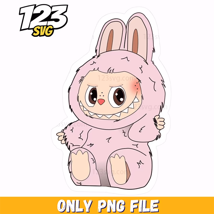 pink bunny sticker png, cartoon bunny stickers png, bunny sticker png images