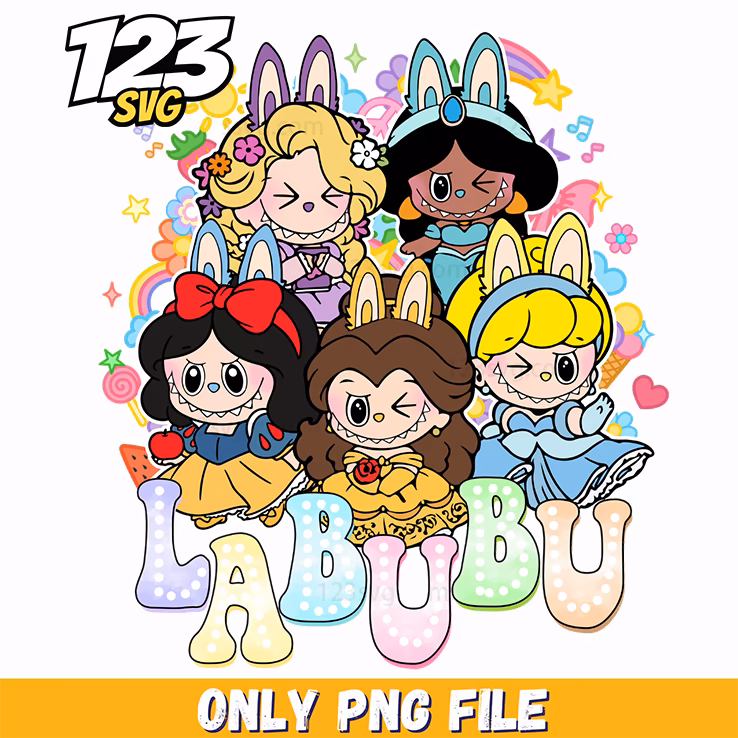 princess labubu characters png, labubu characters png, labubu princess png