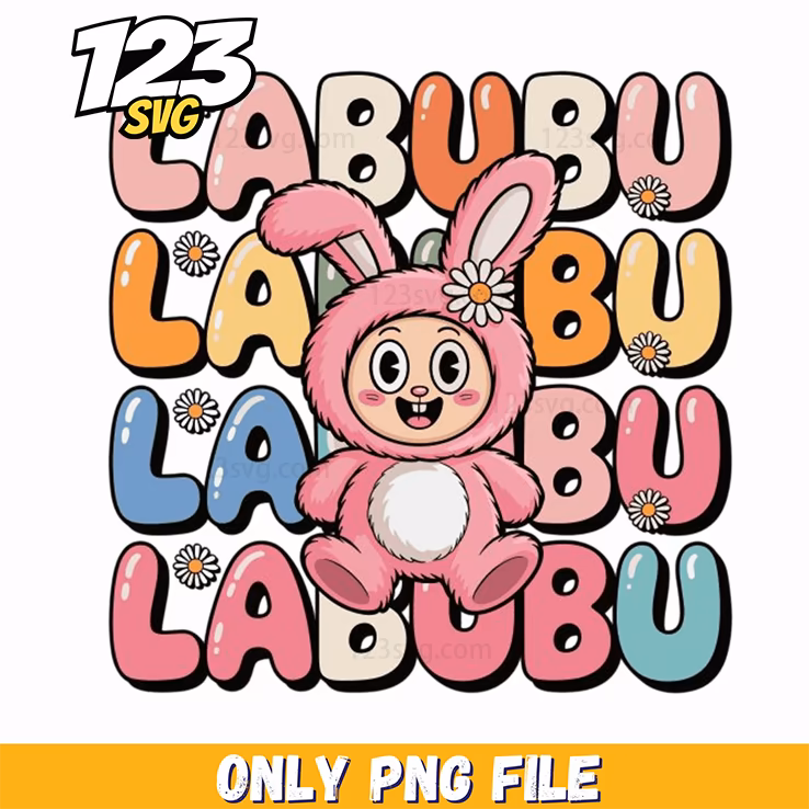 retro text labubu png, labubu png retro text, labubu text retro png