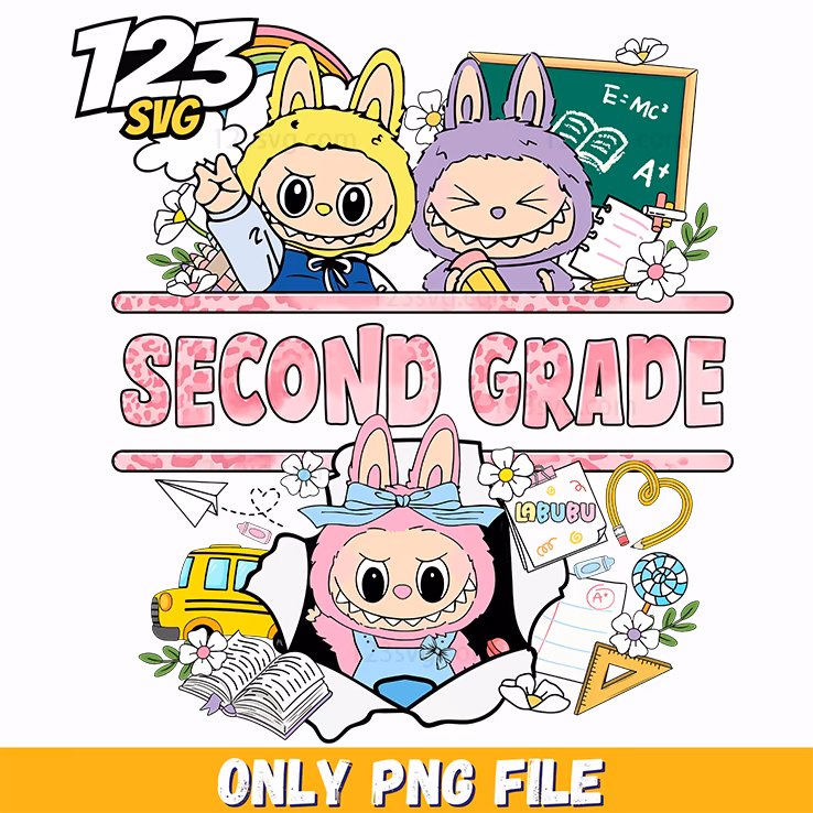 second grade labubu png, labubu characters png, labubu png hd