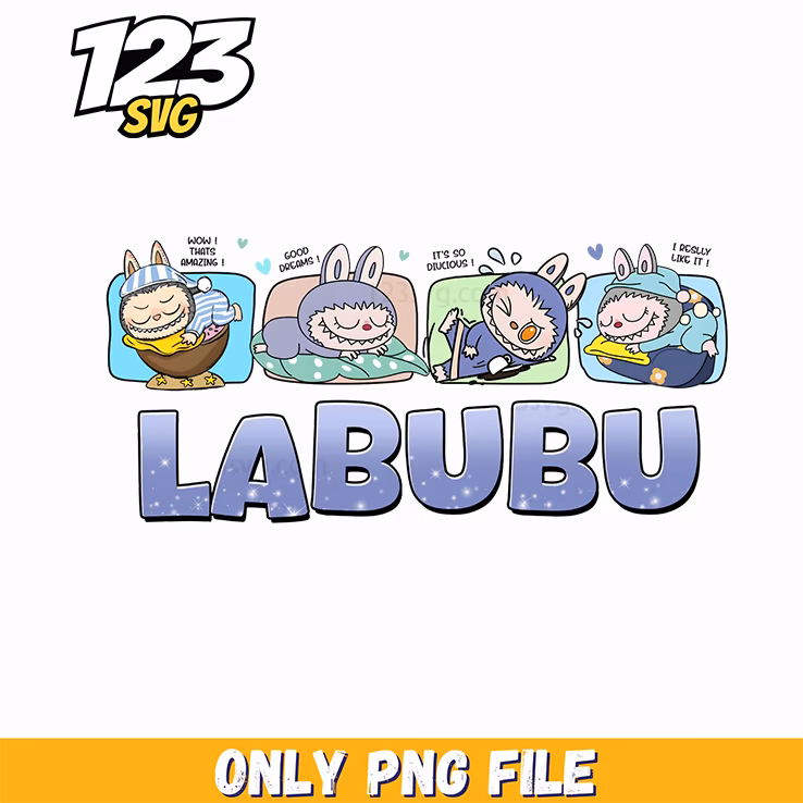 sleeping labubu, labubu korean drama, labubu anime characters