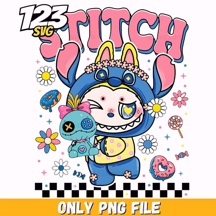 stitch labubu png labubu, labubu png free, labubu labby png