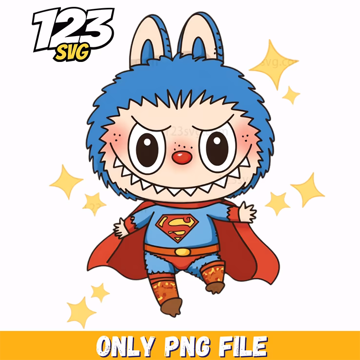 superman labubu png, labubu png free, labubu png download